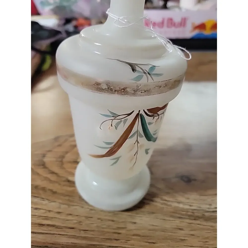 Hand Painted Vase Bristol ? Antique